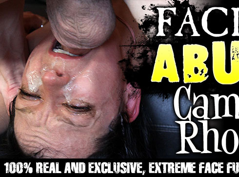 Facial Abuse Destroys Camilla Rhodes